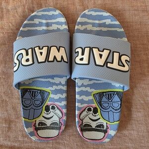 Disney Star Wars Kid's Summer Graphic Slides Size 13/1
